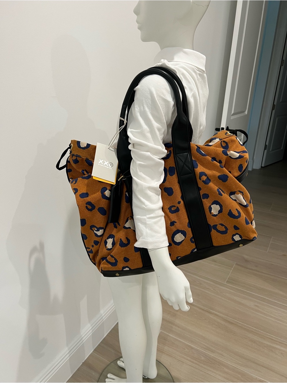 NWT 3.1 Phillip Lim x Target Leopard Vegan Carry All Luggage Weekender
